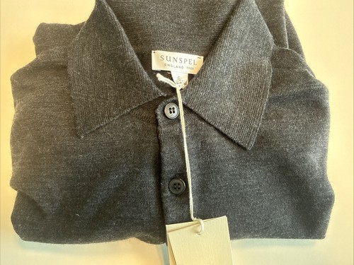 Sunspel men charcoal - sunspel,