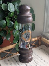 Vintage Whiskey Dispenser Wood