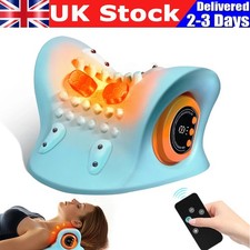 Hugterra Massager Neck Relaxer Portable Shiatsu Massage Pillow Cervical