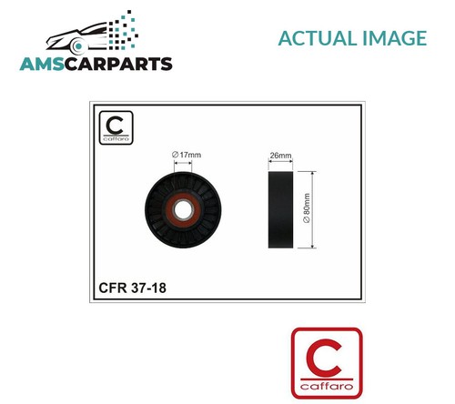 Ribbed belt tensioner pulley - v-ribbed,