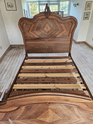 Stunning antique french bed - bed, /