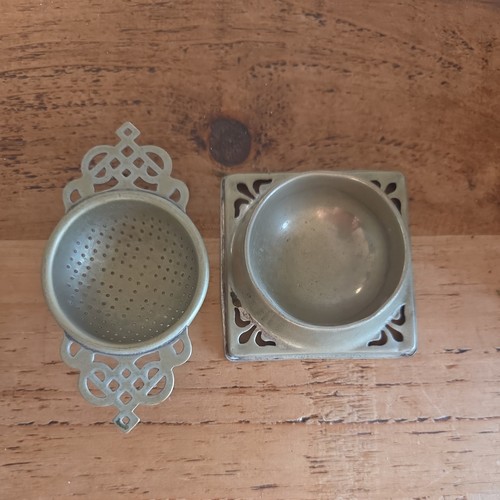 Antique silver plated tea - silver,
