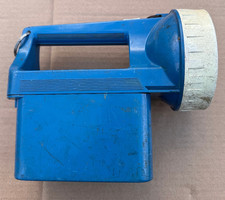 Vintage  Exide (2x6V) Large Blue Lantern Torch in Poor Condition