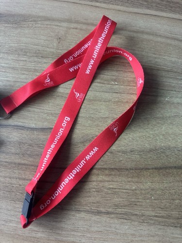 Unite the union - unite, lanyard