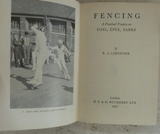 Vintage Book 1952 Fencing A
