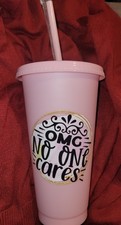 Reusable 24oz Plastic Cold Cup