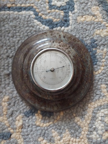 Barometer serpentine stone - barometer,