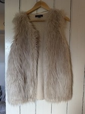 Fake Fur Gilet size 10-12