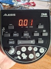 Alesis DM6 Drum Module Brain Controller + Cables + PSU + Mounting Bracket