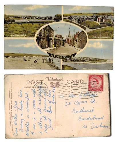 Vintage postcard multi - vintage, multi-view