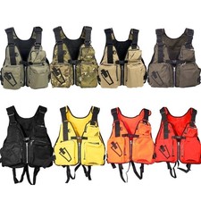 Adult Fishing Life Jacket Reflective Buoyancy Aid Sailing Kayak Vest Preserver`*