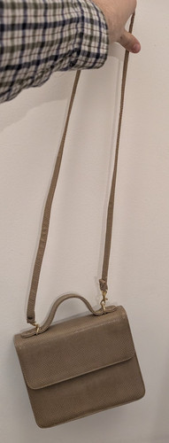 Handbag bag leather snakeskin - bag,