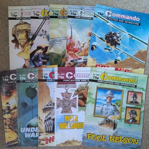 Commando comics 3391 3392 - 10,