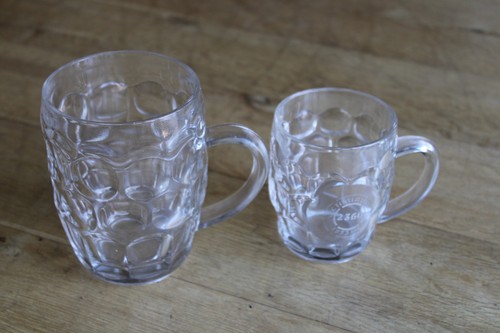 Vintage dimpled glasses - vintage, 1