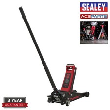 Sealey 2500LE Trolley Jack 2.5 tonne Low Entry Profile Twin Piston NEW MODEL