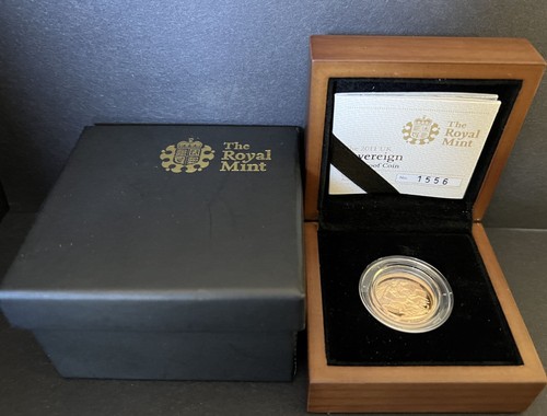 2011 proof full gold sovereign - proof,