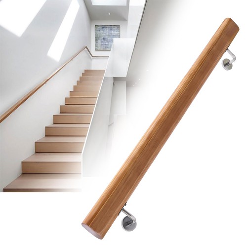 Wood handrail for steps - handrail,