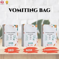 Vomit Bags  Travel Motion  Sickness, Car,  Plane, Boat,  Poly Coated 10pc