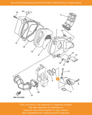 YAMAHA O-ring, 93210-25552 OEM