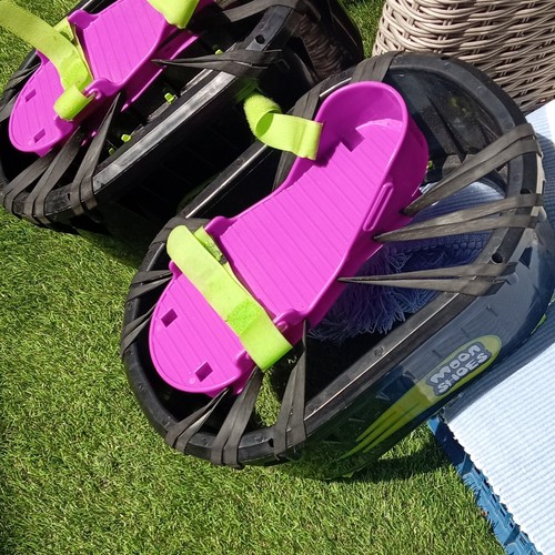Moon shoes kids - moon, strap-on