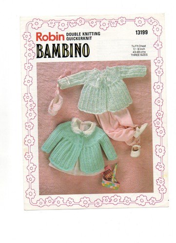 Vintage robin bambino knitting - robin,