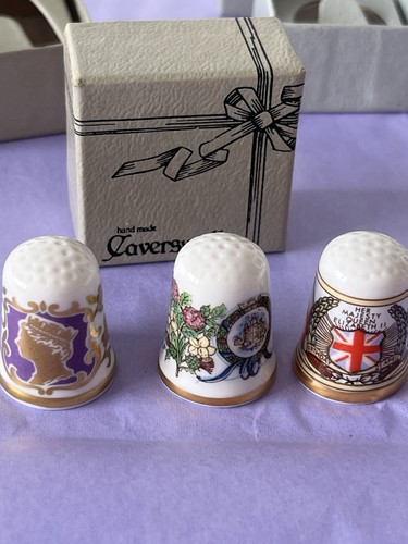 Commemorative thimbles - 3, x