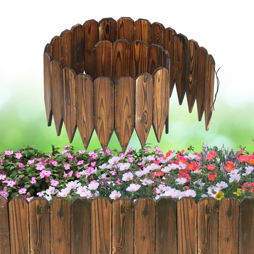 Wooden garden edging 6ft x - garden,