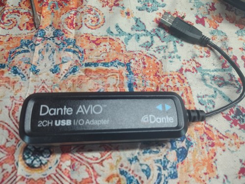 Dante avio channel usb - 2,