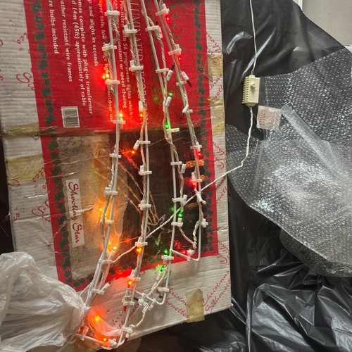 Shooting star christmas - christmas, lights
