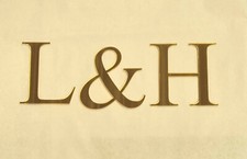 GOLD ACRYLIC MIRROR LETTERS