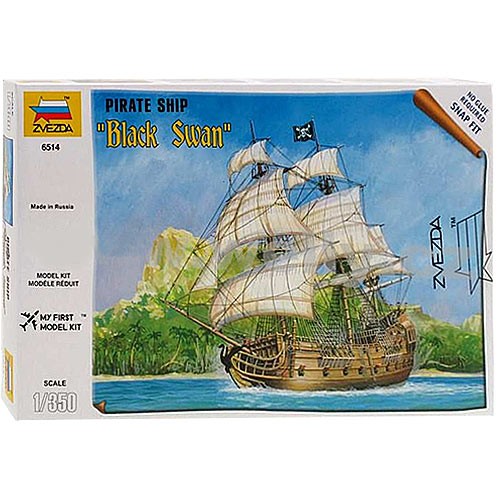 Zvezda 6514 black swan pirate - swan,