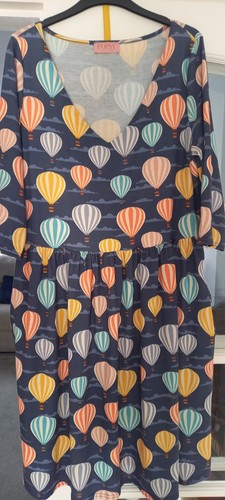 Size popsy balloon dress v - balloon,