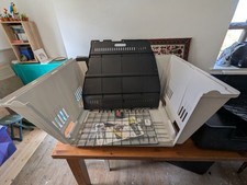 Dog Carrier Atlas Car Maxi Ferplas  Black And White