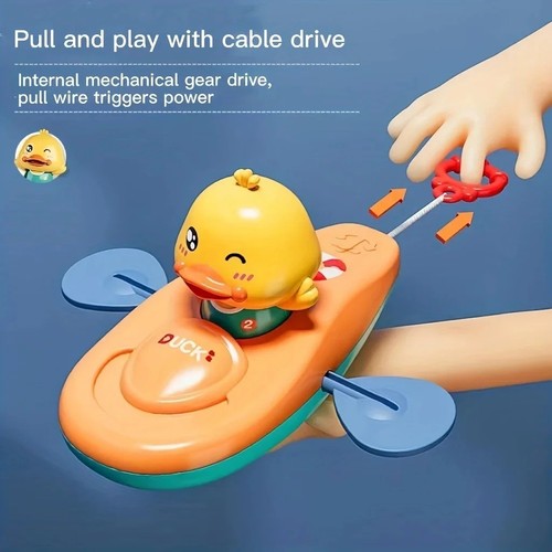 Little yellow duck kayak bath - duck,