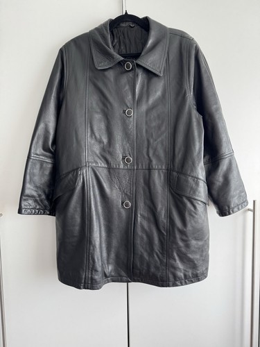 Vintage black vera pelle - vintage,