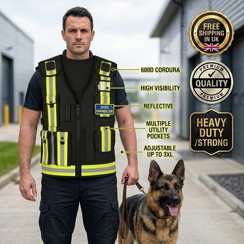Viz security dog - hi, handler