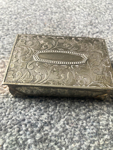 Vintage silver plated small - vintage,