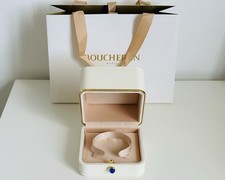 Boucheron Paris Bracelet Watch Box Case with Gift Bag – Luxury Jewelry Packaging