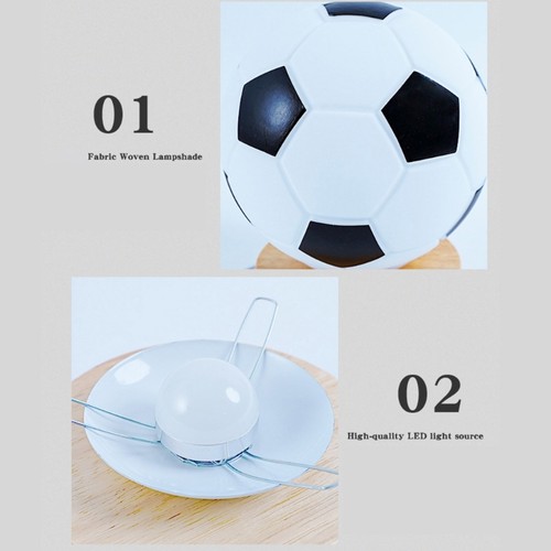 Football shaped led - shaped, night