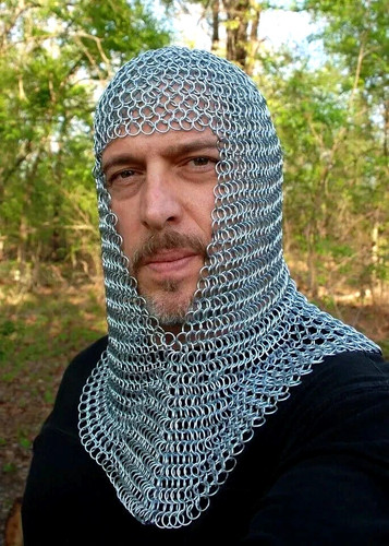 Hauberk aluminum chainmail - hauberk,