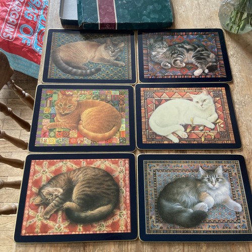 Cloverleaf table mats cat - cloverleaf,