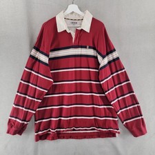 Izod Mens Vtg Rugby Shirt