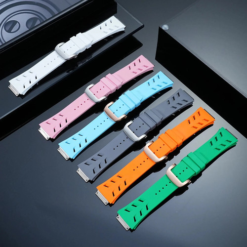 Soft fkm watch strap for - soft,