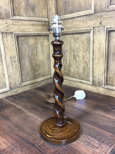 Vintage oak barley twist - oak,