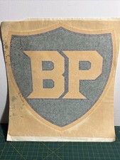 Vintage BP Motor Oil Gas Pump Service Station Decal Sticker Transfer