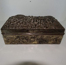 Chinese Antimony Jewellery Box