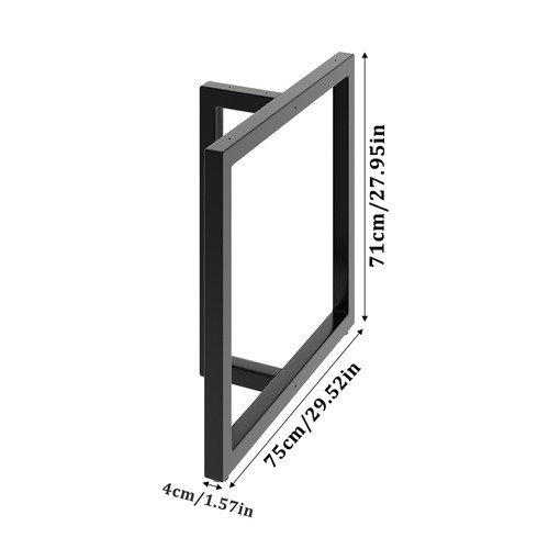 2pcs set black industrial - black,