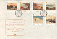 GB - Isle of Man 2004 Scenic Paintings by Artist A H Cooper SG 1178-1183 FDC ART