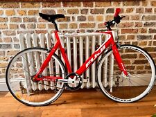 Make Offer  Fuji Track 8 Speed Hub Hybrid Bike 56cm Carbon Fix Single Nexus 700c