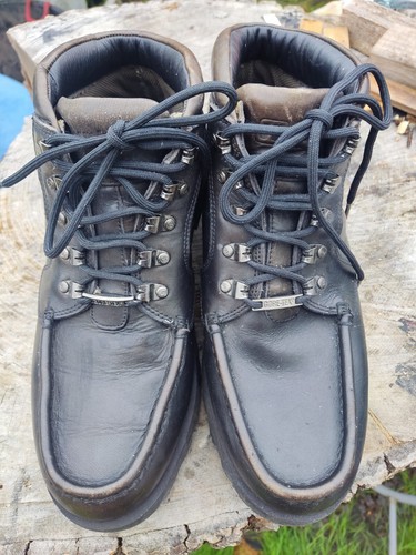 Berghaus black leather walking - black,